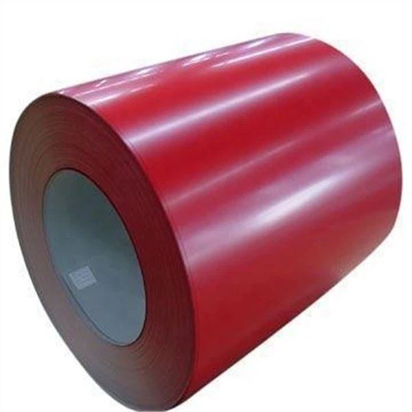 Bobina de aço galvanizado pré-pintada de baixo preço 1250x0,37 Ral1015 Ppgi Ppgl